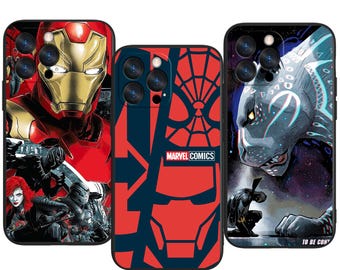 Marvel Avengers Epic Heroes Custom Protective Phone Case ~ Fits iPhone, Samsung & More