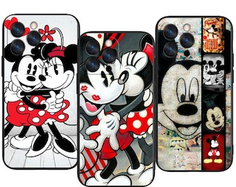 Mickey Minnie Disney Travel Protective Phone Case ~ Fits iPhone, Samsung & More