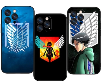 Anime Final Wall Defense Mission Custom Protective Phone Case ~ Fits iPhone, Samsung & More