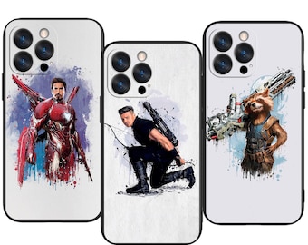 Avengers Heroes Epic Art Custom Protective Phone Case ~ Fits iPhone, Samsung & More
