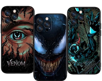 Marvel Venom Symbiote Rage Custom Protective Phone Case ~ Fits iPhone, Samsung & More