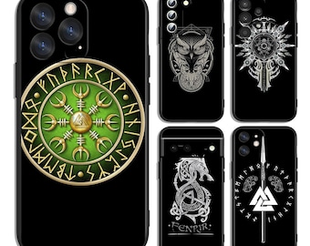 Scandinavian Viking Rune Protective Cases Fits iPhone, Samsung and Most Models
