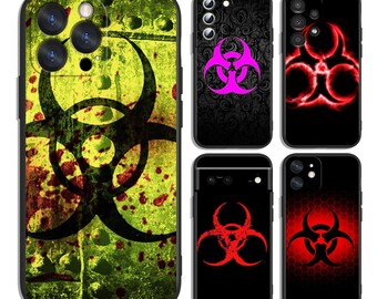 Hazard Laboratory Emblem Protective Cases Fits iPhone, Samsung and Most Models