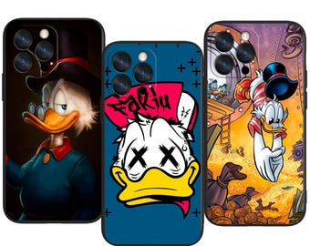 Scrooge McDuck Money Vibe Custom Protective Phone Case ~ Fits iPhone, Samsung & More
