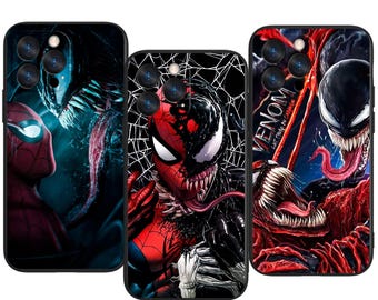 Venom Marvel Dark Hero Custom Protective Phone Case ~ Fits iPhone, Samsung & More