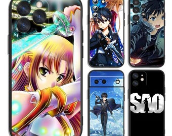 Digital Swordsman Manga Protective Cases Fits iPhone, Samsung and Most Models