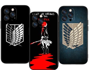 Anime Wings Of Freedom Custom Protective Phone Case ~ Fits iPhone, Samsung & More