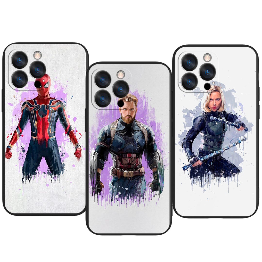 Avengers Superhero Squad Custom Protective Phone Case ~ Fits Iphone 