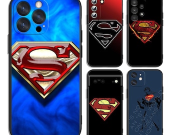 Comic Cape Hero Symbol Protective Cases Fits iPhone, Samsung and Most Models