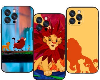 Disney The Lion King Aesthetic with Wild Nature and Warm Colors Trendy Protective Phone Case ~ Fits iPhone, Samsung & More