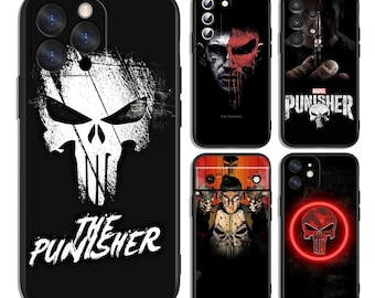 Punisher Skull Hero Protective Cases Fits iPhone, Samsung and Most Models