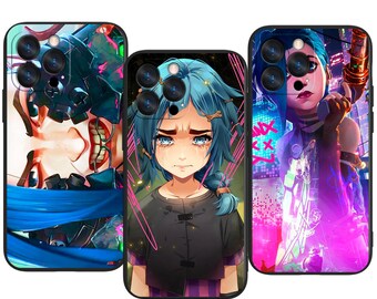 Anime Neon Chaos Powder Legacy Custom Protective Phone Case ~ Fits iPhone, Samsung & More