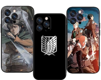 Anime Titanic Threat Rising in Grunge Urban Apocalypse Vibe Trendy Protective Phone Case ~ Fits iPhone, Samsung & More