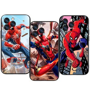 Spider-Man Avengers Superhero Style Custom Protective Phone Case ~ Fits iPhone, Samsung & More