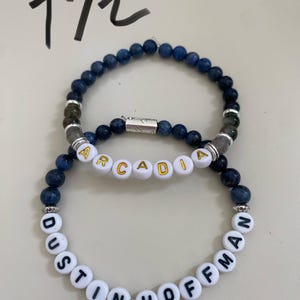 Arcadia-Dumortierite, Green Tourmaline, and Labradorite Dustin Hoffman-Dumortierite