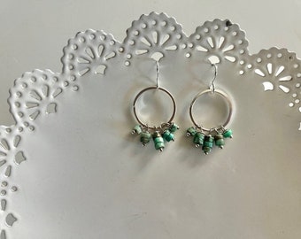 Turquoise Statement Earrings