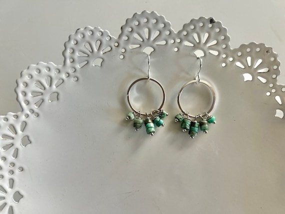 Turquoise Statement Earrings