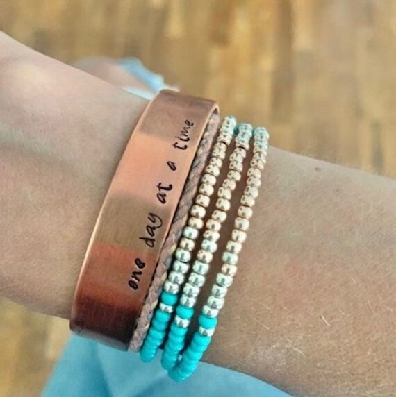 One Day At A Time Cuff Bracelet
