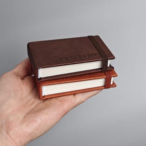 Premium sketchbooks (2pcs) for watercolor, gouache, acrylic. Size 55x85mm