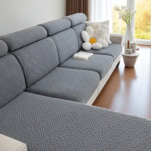 High-Elastic Sofa Cover – All-Inclusive Non-Slip Slipcover | Universal Fit Couch Cushion Protector for All Seasons