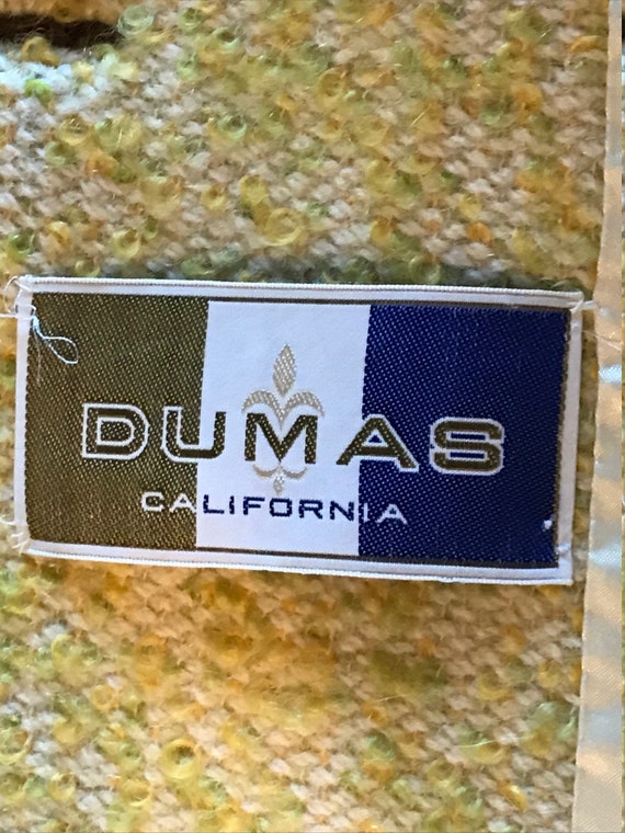 Vintage Dumas of California 1960's Ladies Yellow … - image 2