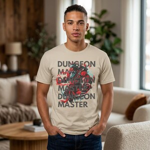 Barbarian Dungeon Master T-Shirt | Father's Day DnD Shirt | Dungeons and Dragons Gift | Present for a DM