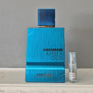 Aqua Dubai Amber Oud by Al Haramain 1ml Sample