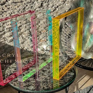 35x35 cm Acrylic Photo Frame – Square Transparent Frame | Wall Decor | Gift for Family & Friends
