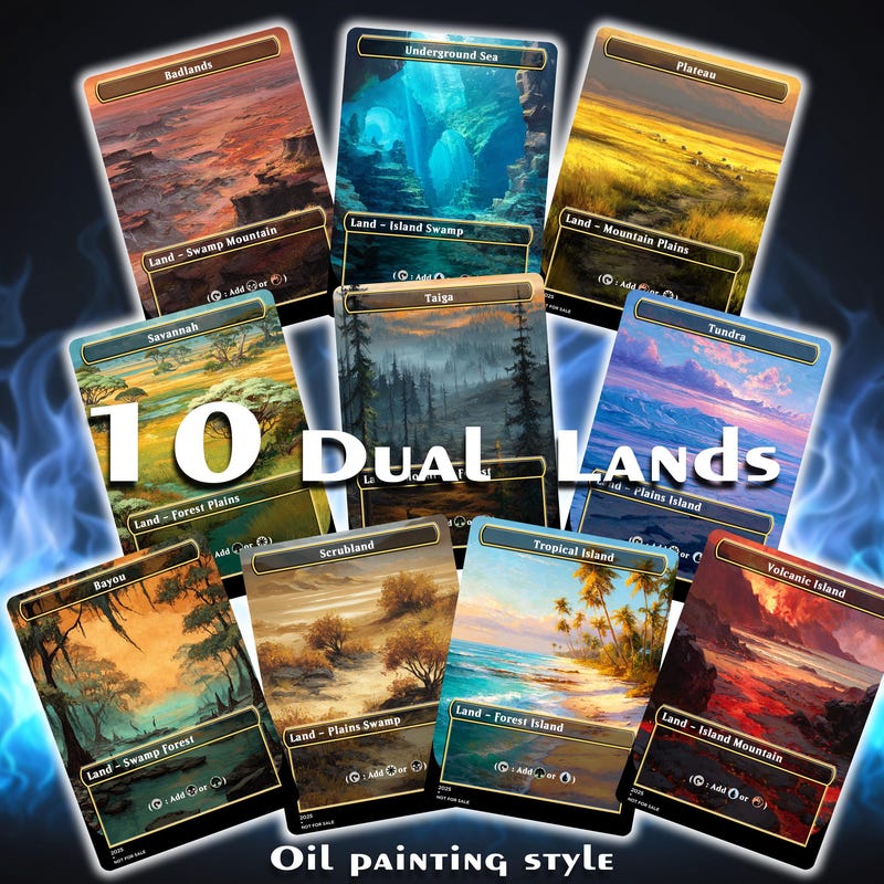 True Dual Mtg Proxies - Etsy