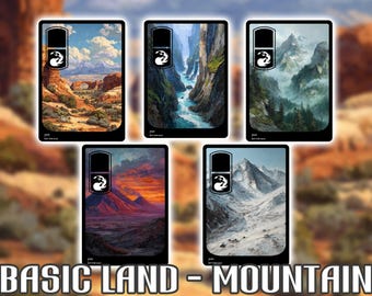 Basis land berg-olieverfschilderij kunststijl