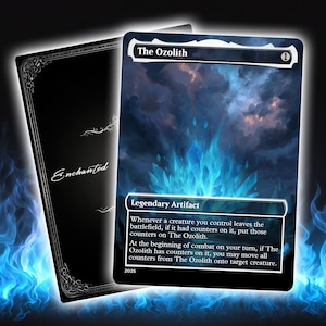 The Ozolith | Premium  Custom Card | Full Art TCG  Card | High-Quality, Clear Printing | Durable,Fan-Made TCG for Casual Play, token for mtg