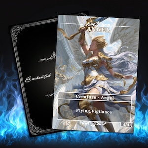 Angel Token MTG Proxy: Benutzerdefinierter magischer Token