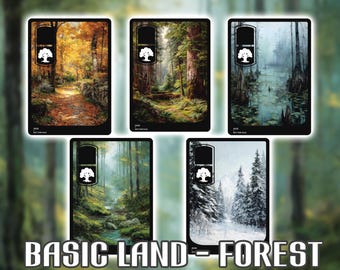 Basis land bos-olieverfschilderij kunststijl