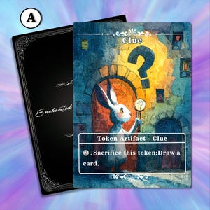 Clue Token MTG - Full Art Custom Magic Proxies - Tokens for your Favorite Decks,Clue Collection
