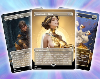 Anointed Procession | Premium Custom Card | Full Art TCG Card