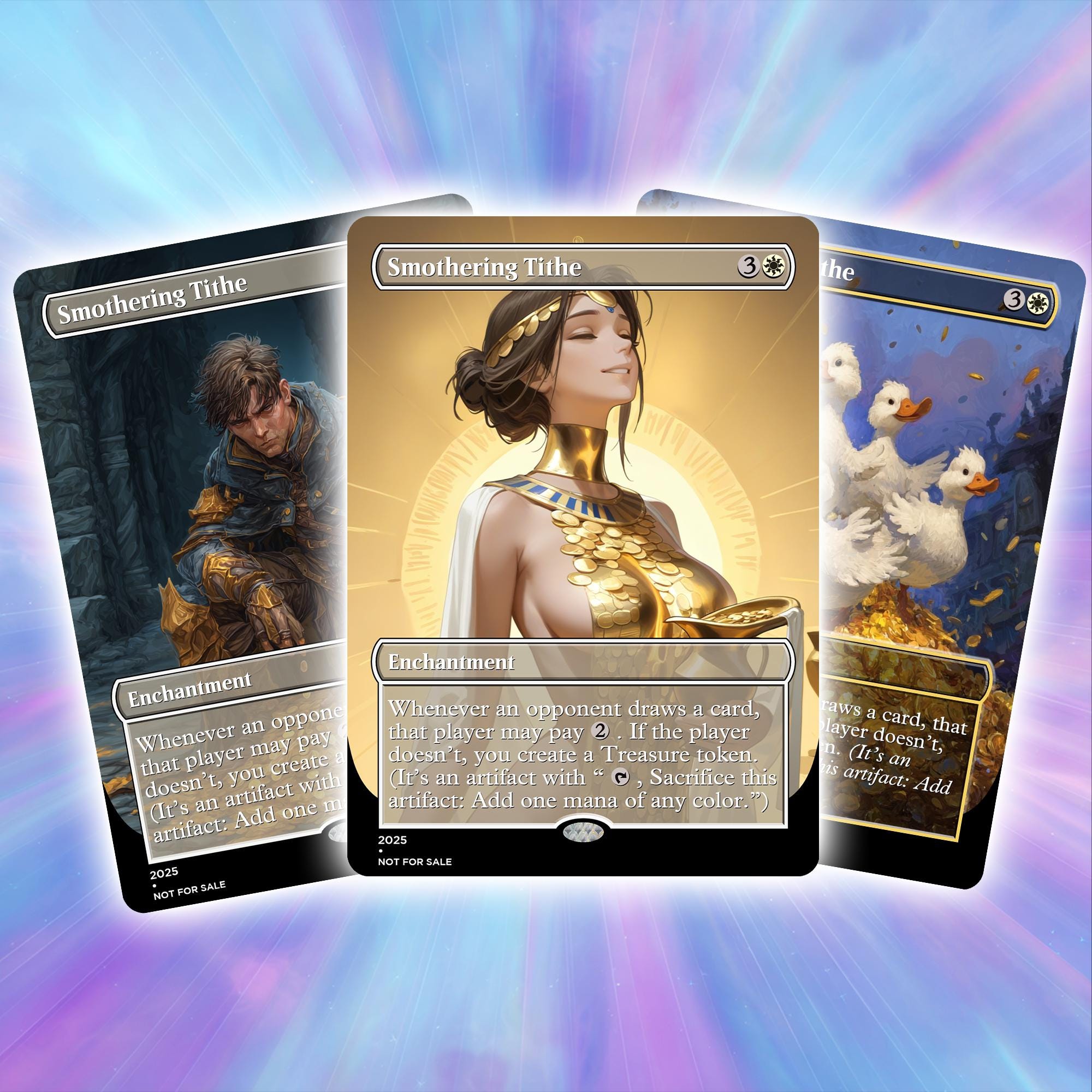 mtg gingerbread cards Smothering Tithe