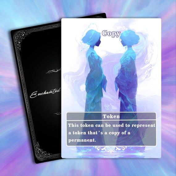 copy token cards mtg (foil) This token can be used to represent a copy of something else. Full Art Copy Token: Custom