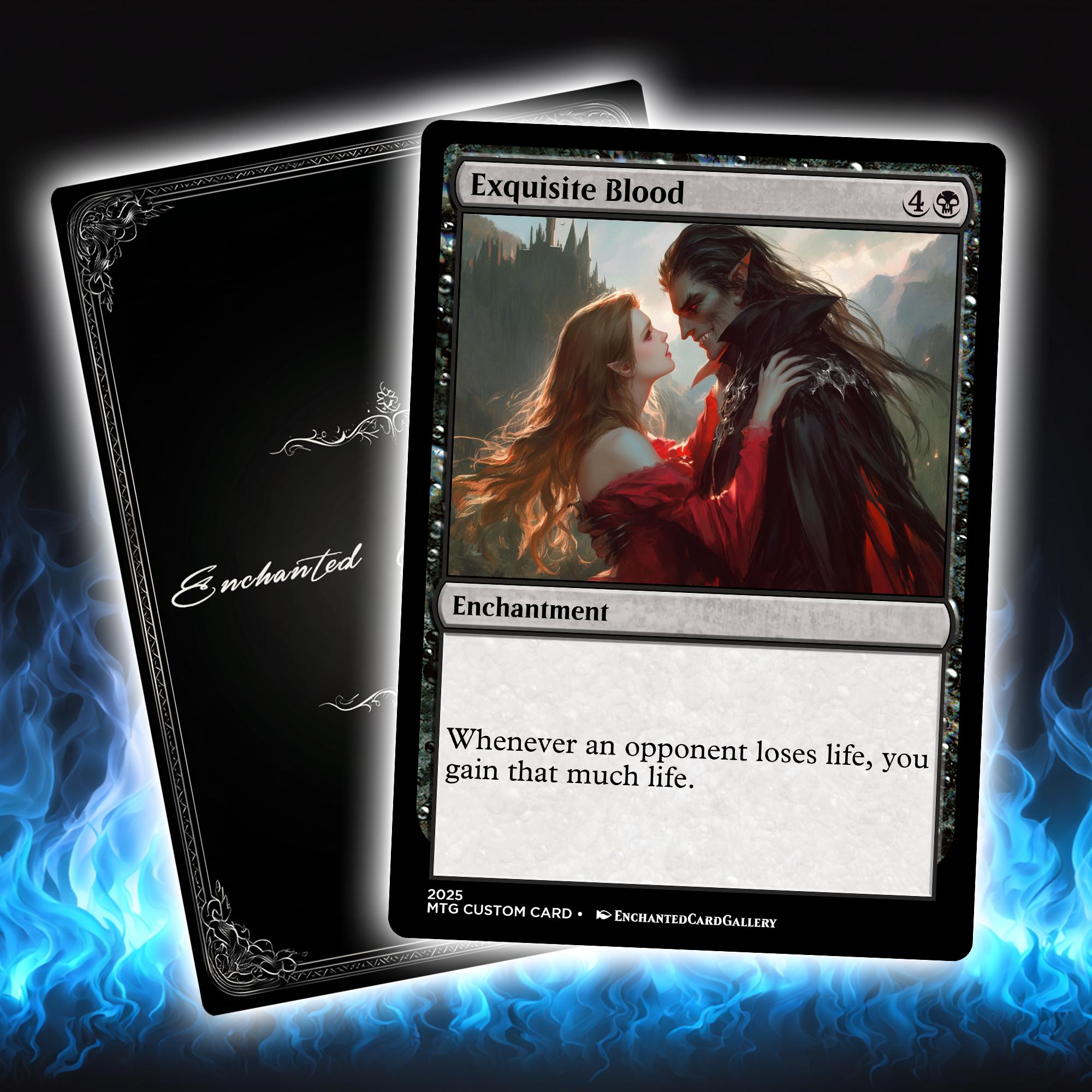 card draw cards mtg Exquisite Blood – Proxy R Us main image 1