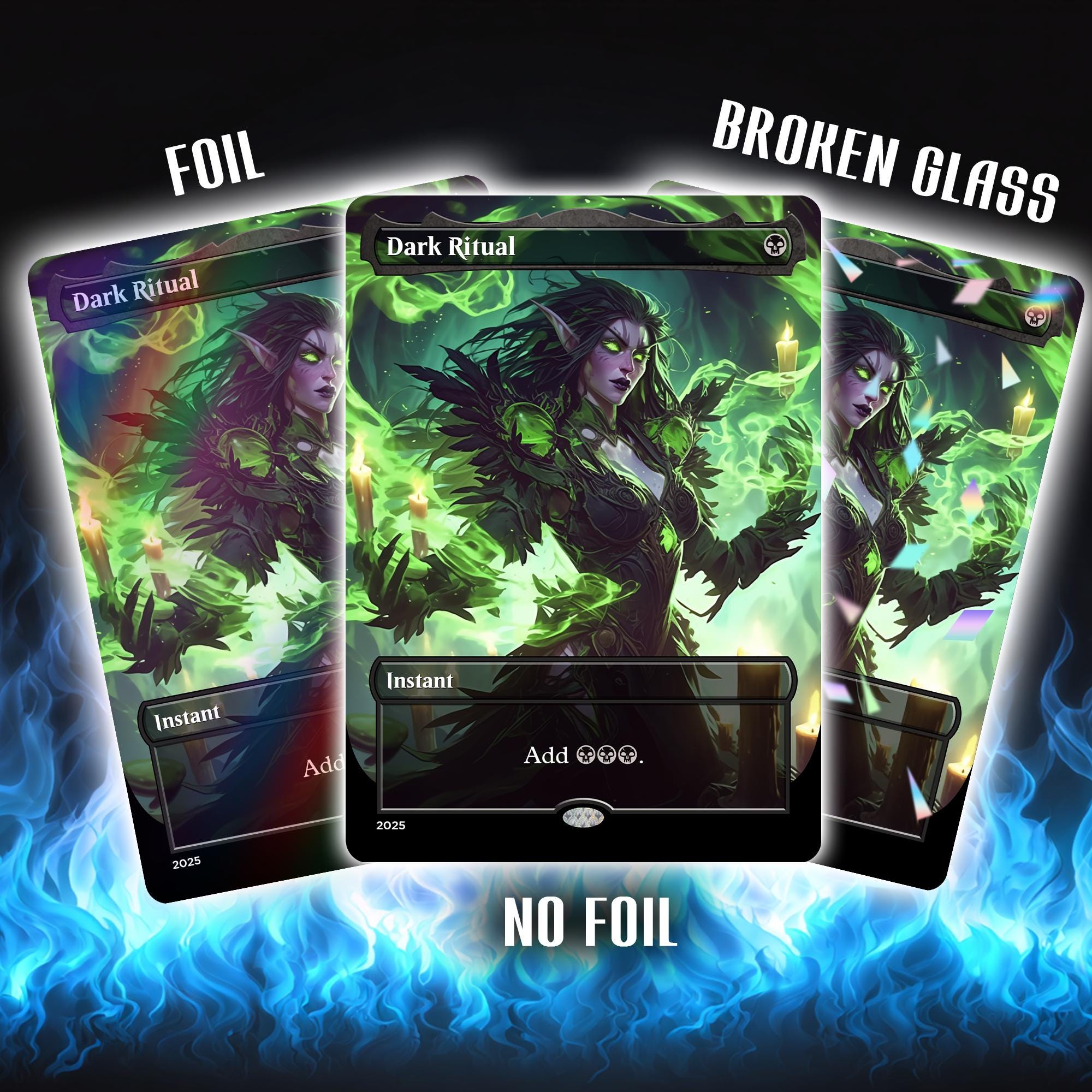 Dark Ritual | Premium Custom Card | Full Art TCG Card | High-quality ...