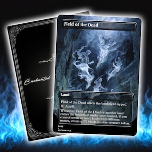 Feld der Toten | benutzerdefinierte Proxy-Karte für EDH Kommandanten, Custom Made Game Card Proxy
