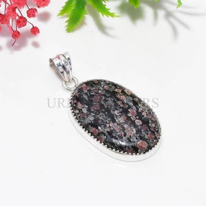 Exotische Rubin Herbst Anhänger Sterling Silber Natürliche Rote Kristall Spots Healing Kristall Boho Herz Chakra Leidenschaft Global Geschenk