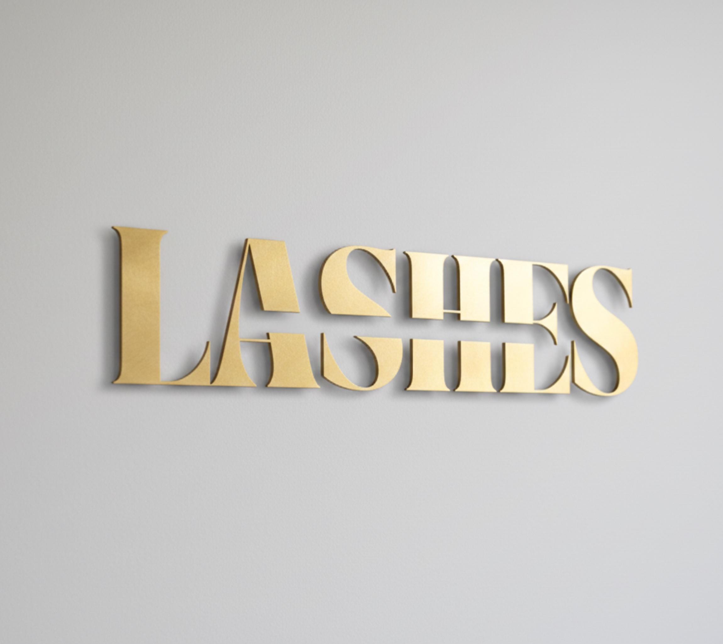 Custom Laser Cut 3D Metal Logo Sign | Floating Mount Business Wall ...