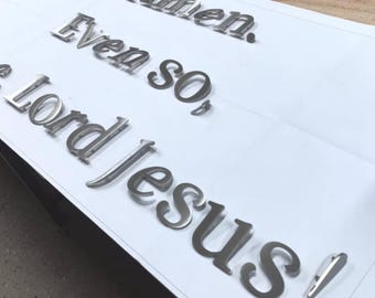 Benutzerdefinierte Laser Cut Metall-Logo Schild | 3D Business Floating Logo Buchstaben