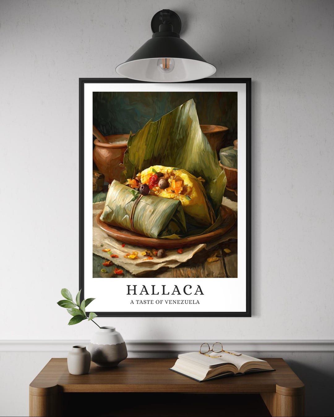 Venezuelan Hallaca Poster - Christmas Tamale, Sourh America Holiday ...