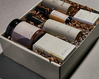 Self Care Gift Box for Her, Sending Healing Vibe Gift Box for Women, Sending Hugs Gift Box, Cheer Up Gift Box, Candle Gift Set, Spa Care Kit