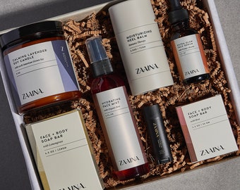 ZAAINA Self Care Package, Spa & Relaxation, Care Package Spa Gift for Women, Birthday Gift for Women, Wellness Spa Gift Set for Her