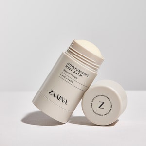 Heel Balm for Cracked Feet, Zaaina Heel Balm, Soothing Foot Balm, Foot Heel Salve, Feet Therapy, Tea Tree Balm for Rough Feet, Slug Stick