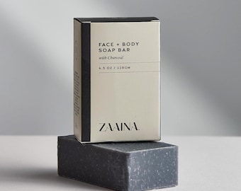 Charcoal Body Soap, Charcoal Soap Bar, Charcoal Face Wash, Handmade Soap Bar for Teen, Charcoal Face Soap, Black Soap for Face, Face Wash