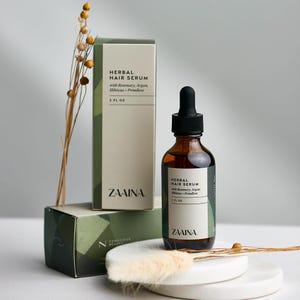 Herbal Hair Serum, Fenugreek Hair Oil, Ayurveda Hair Care for Frizzy Hair, Hair Oil Treatment for Dry Scalp and Hair, Dry Hair Treatment