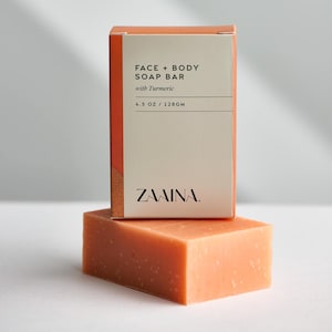 Turmeric Soap Bar, Natural Handmade Turmeric Soap, Gentle Turmeric Soap Bar, Golden Aura, Aura Effect Beauty, Food for Skin, High Hue Look